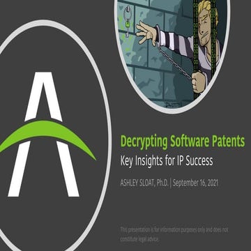 Decrypting Software Patents: Key Insights for IP Success