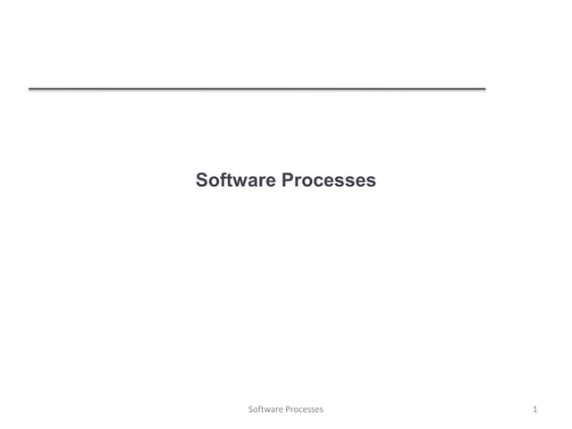 Software process