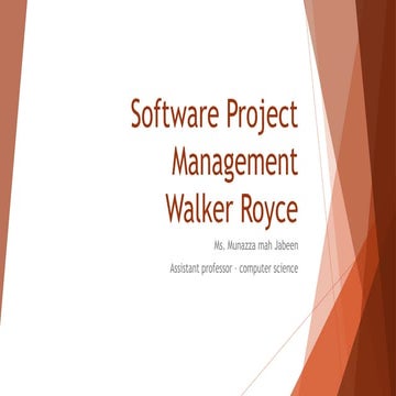 Artefacts of the Process