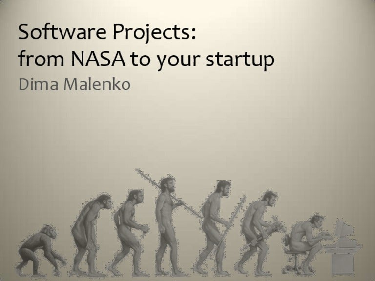 Evolution of software projects