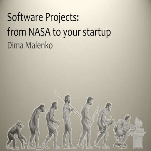 Evolution of software projects