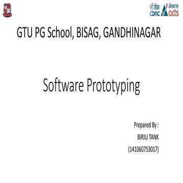 Software prototyping | PPT