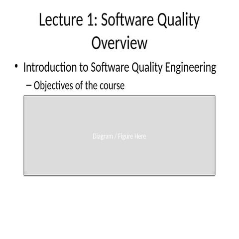 What is Quality? Software Quality Engineering | PPTX