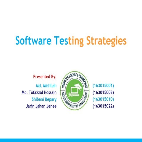 Software Quality Assurance