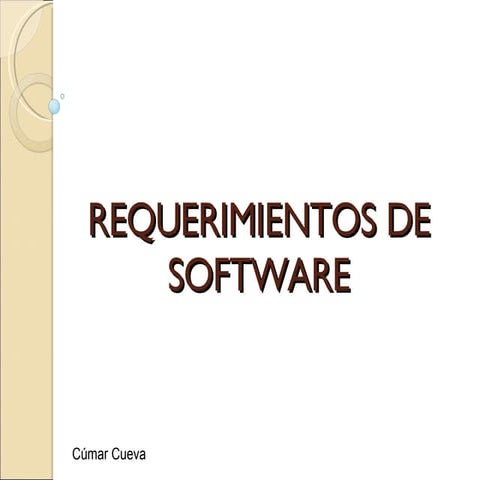 Software Requiments