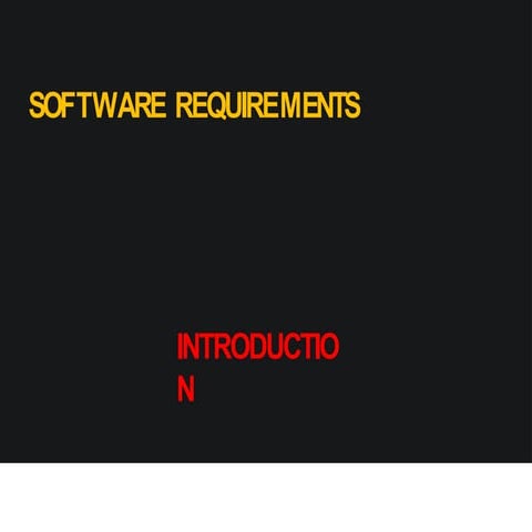 Software Requirements  Engineering .pptx
