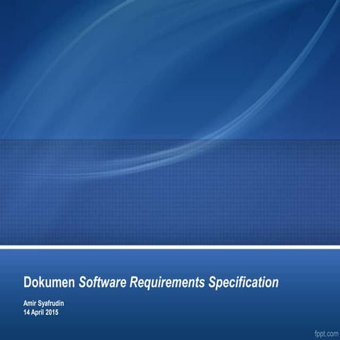 Software Requirements Specification