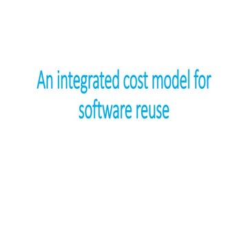 Software reuse slide