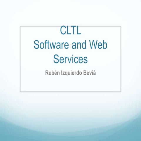 CLTL Software and Web Services 