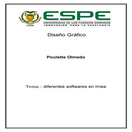 Softwares en línea-Poulette Olmedo