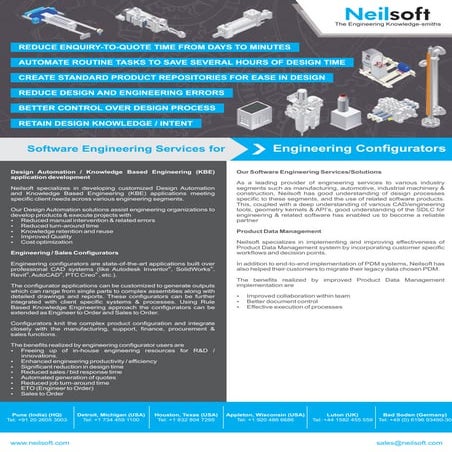 Software Engineering for Engineering Configurators