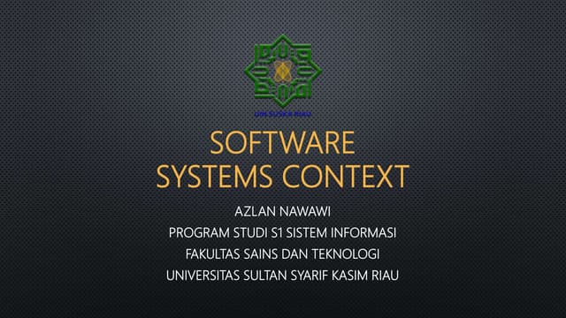 Software system content