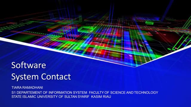 Tiara Ramadhani - Program Studi S1 Sistem Informasi - Fakultas Sains dan Tekn...