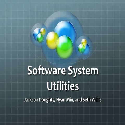 Software (system utilities)