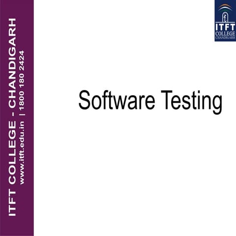 ITFT--Software testing