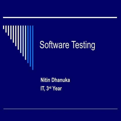 Software testing | PPT