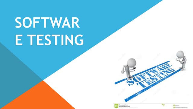 Software testing