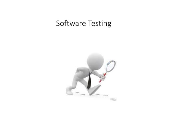 Software testing