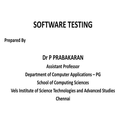SoftwareTesting.pptx