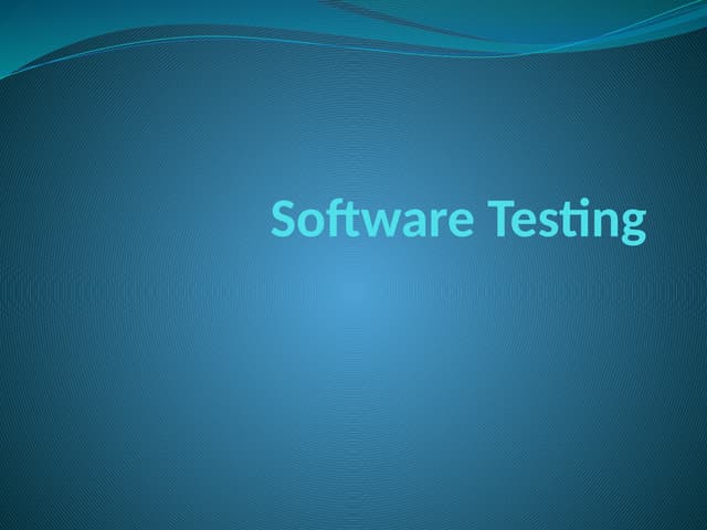 Software Testing_mmmmmmmmmmmmmmmmmmmmmmm