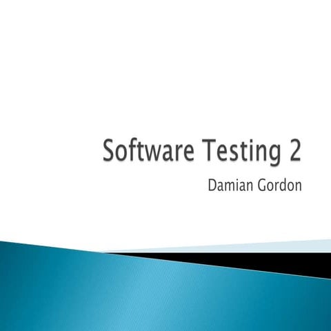Software Testing 2/5