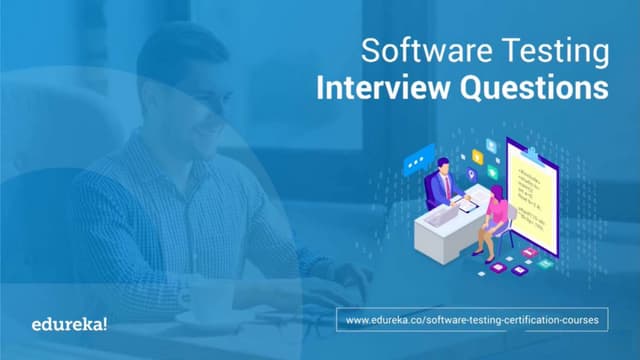 Top 50 Software Testing Interview Questions & Answers | Edureka