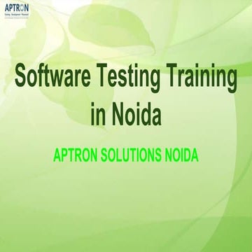Software Testing Training in Noida.pptx