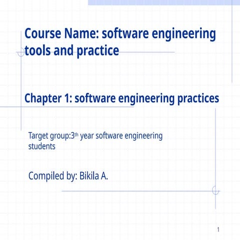 software tools and practice chapter 1.pptx