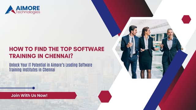 Find the Top Software Training in Chennai | PPT