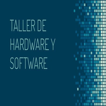 Hardware y software | PDF