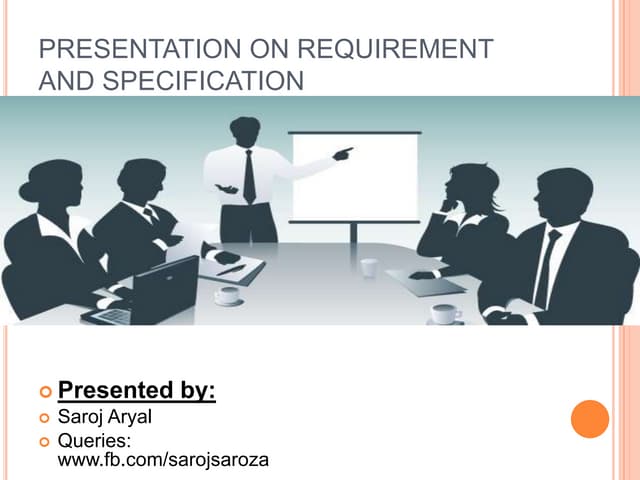 Requirement and Specification