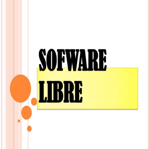 Sofware Libre