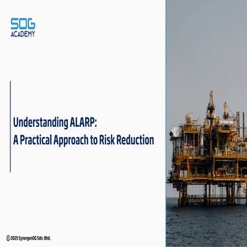 Understanding ALARP: A Practical Approach to Risk Reduction