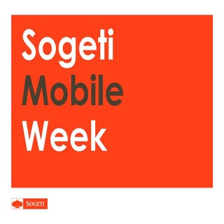Sogeti week mobile