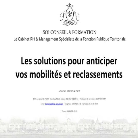 Soi conseil et formation bilan compétences