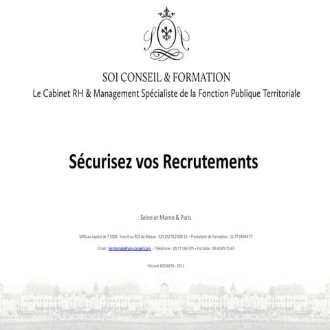 Soi conseil et formation recrutement