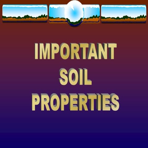 Soil properties-2