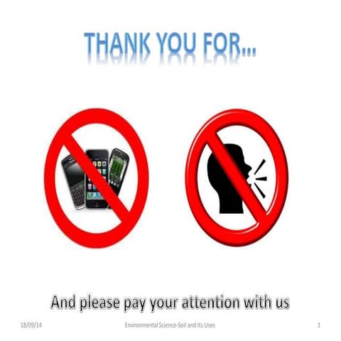 Soil and its uses Group 5