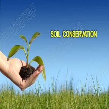 Soil Conservation. soil conservation.pptx