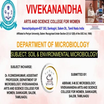 Soil microbiology & Environment Microbiology .pdf