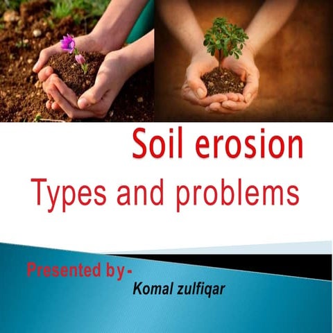 Soil erosion 