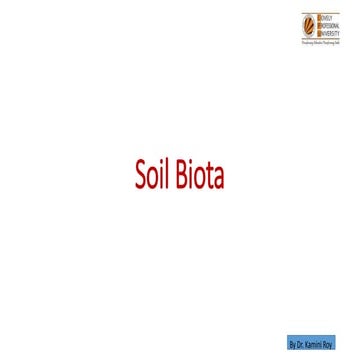 Soil micro ornanism beneficial and harmful role