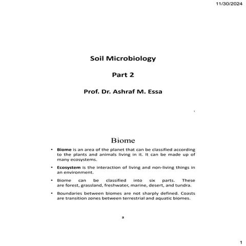 Soil Microbiology and element cycle part 2 2023.pdf