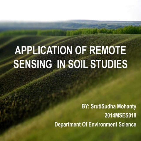 Soil moisture