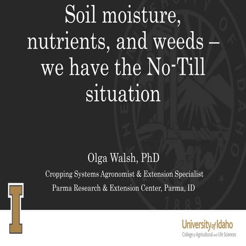 The no till farming | PPT