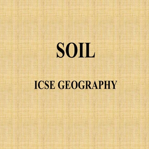 SOIL 