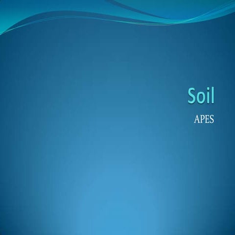 Soil ppt