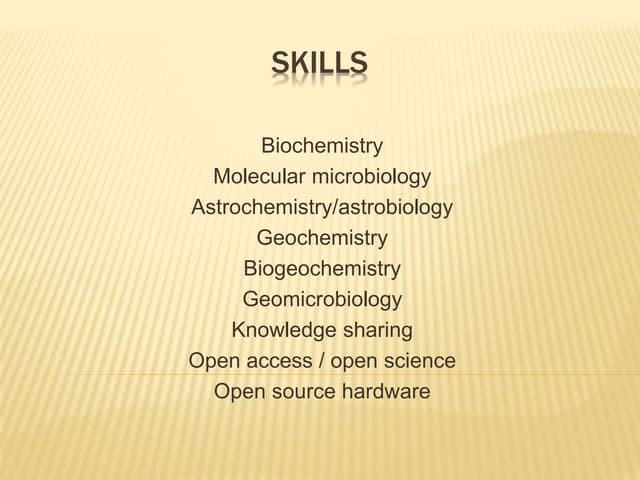 Soil quality and open science presentation april2014
