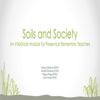 Soils and Society presentation