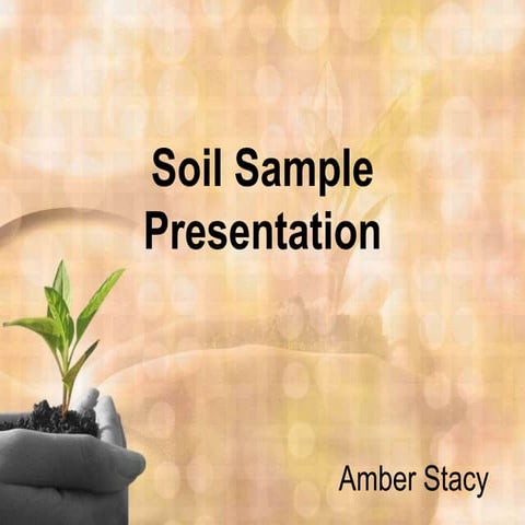 Soil Sample Presentation
